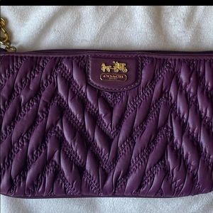 Coach wristlet